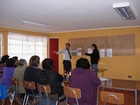 Elaboración de una línea de tiempo en el segundo encuentro en Aconcagua, Las Compañías. 26 de marzo de 2014. Elaboración de una línea de tiempo en el segundo encuentro en Aconcagua, Las Compañías. 26 de marzo de 2014.