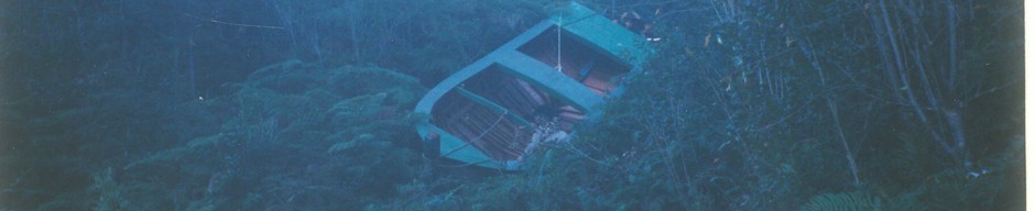 Construcción de lancha en la cordillera