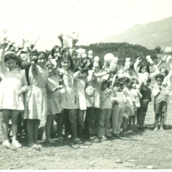 Estudiantes de la Escuela N° 42 de Cochamó