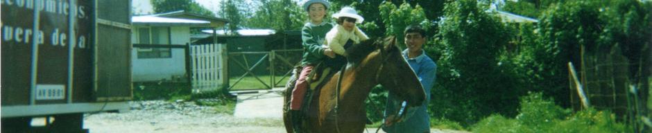 Hermanas Mancilla a caballo