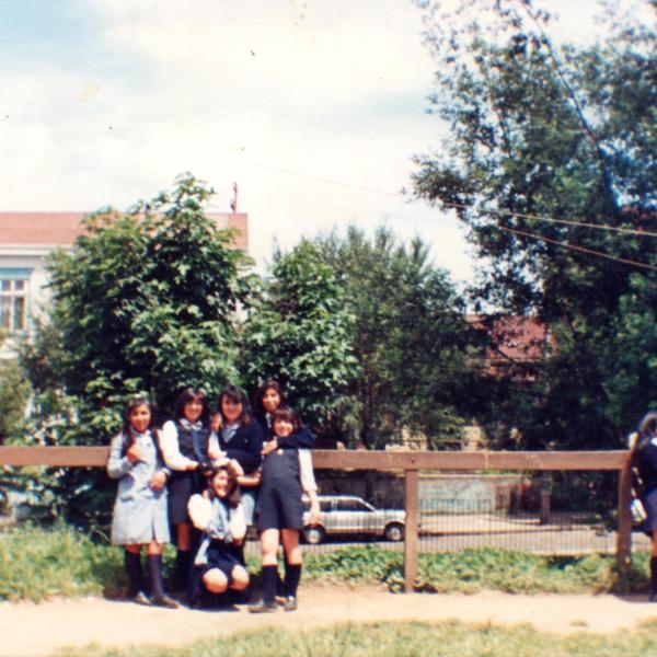 Alumnas del Instituto Comercial de Valdivia