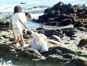 Playa Los Enamorados de Valdivia