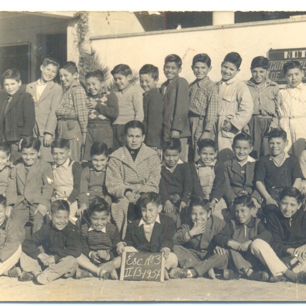 Estudiantes de la Escuela Mº 3 de Coquimbo