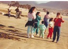 Paseo a la playa de la familia Vergara