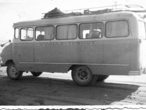 Bus del recorrido Tongoy- Ovalle