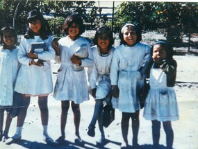 Niñas de la Escuela Nº 8 de Tongoy Niñas de la Escuela Nº 8 de Tongoy