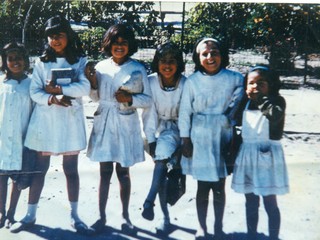 Niñas de la Escuela Nº 8 de Tongoy Niñas de la Escuela Nº 8 de Tongoy