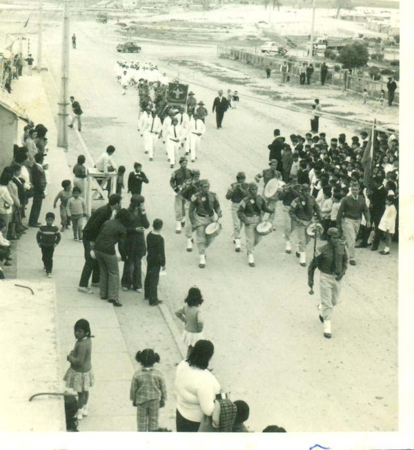 Celebración de fiestas patrias en Tongoy