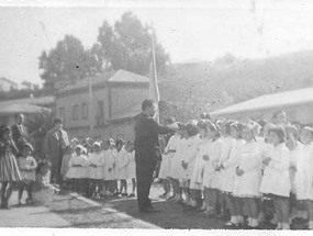 Desfile escolar de fiestas patrias