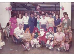 Celebración navideña de empleados particulares