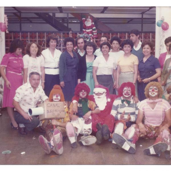 Celebración navideña de empleados particulares