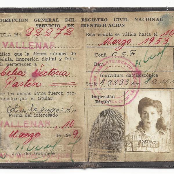 Cédula de identidad Cédula de identidad
