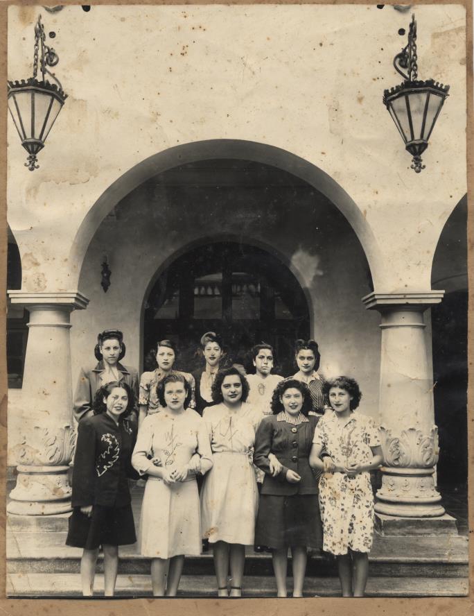 Candidatas a reina de la fiesta de la primavera