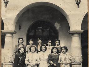 Candidatas a reina de la fiesta de la primavera