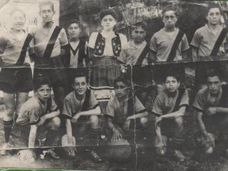 Equipo de fútbol infantil