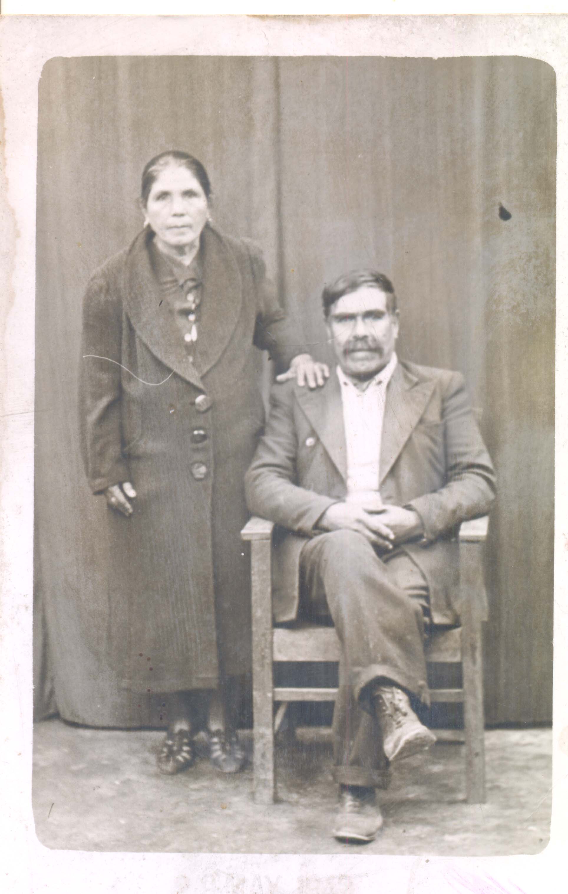 Vicente Godoy y su esposa Victoria Vicente Godoy y su esposa Victoria