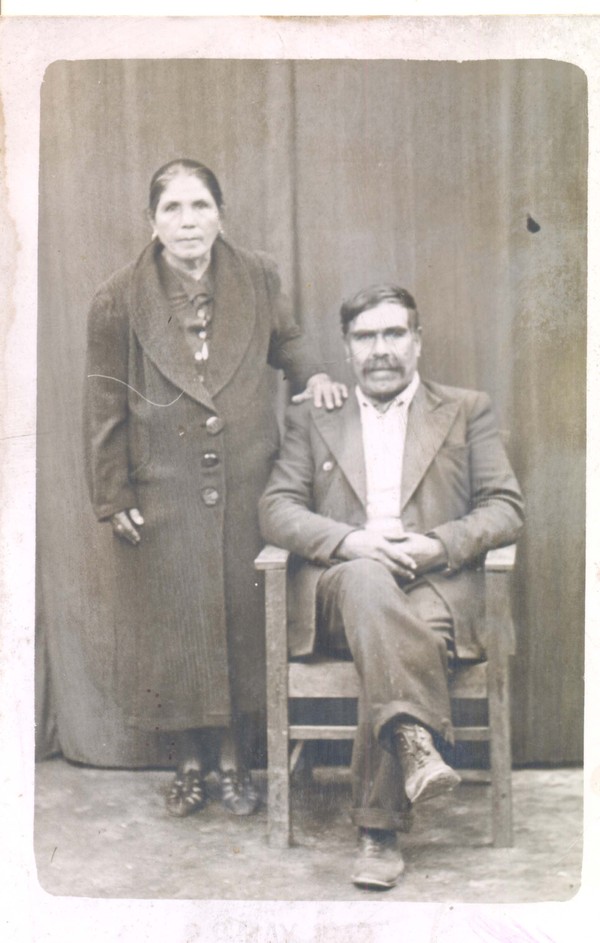 Vicente Godoy y su esposa Victoria Vicente Godoy y su esposa Victoria