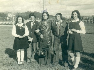 Gladys Ríos y estudiantes Gladys Ríos y estudiantes