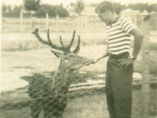 Nieves Alarcón en el zoológico