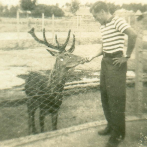 Nieves Alarcón en el zoológico