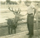 Nieves Alarcón en el zoológico