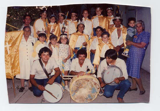 Baile religioso de la Cruz de Mayo