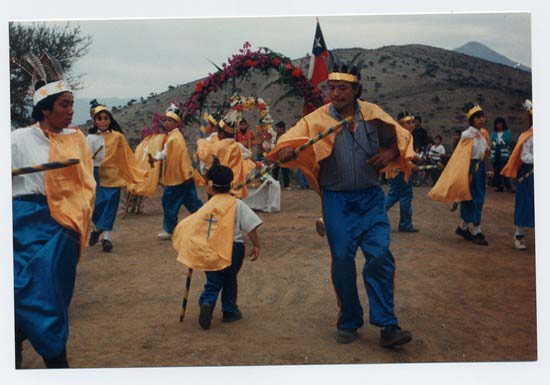 Baile indio de la Cruz de Mayo Baile indio de la Cruz de Mayo