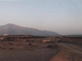 Primera casa de la población El Olivar