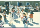 Acto cívico en la plaza de Tulahuén