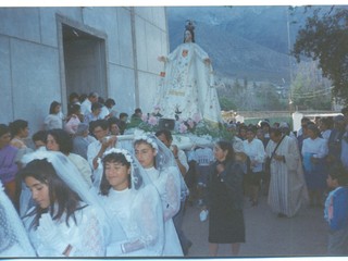 Procesión de la virgen de las Mercedes