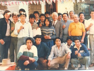 Alumnos de taller de poda Alumnos de taller de poda