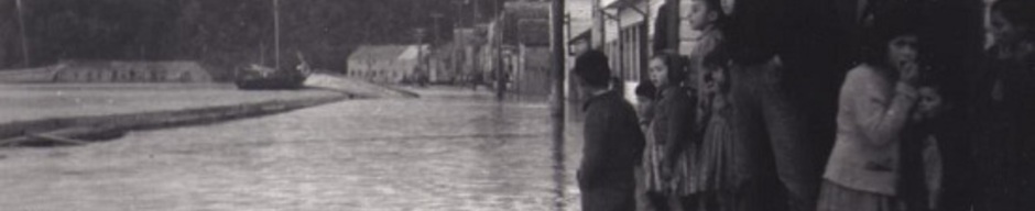 Inundación provocada por el terremoto de 1960 Inundación provocada por el terremoto de 1960