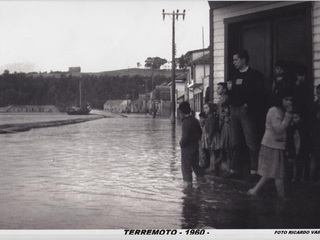 Inundación provocada por el terremoto de 1960 Inundación provocada por el terremoto de 1960