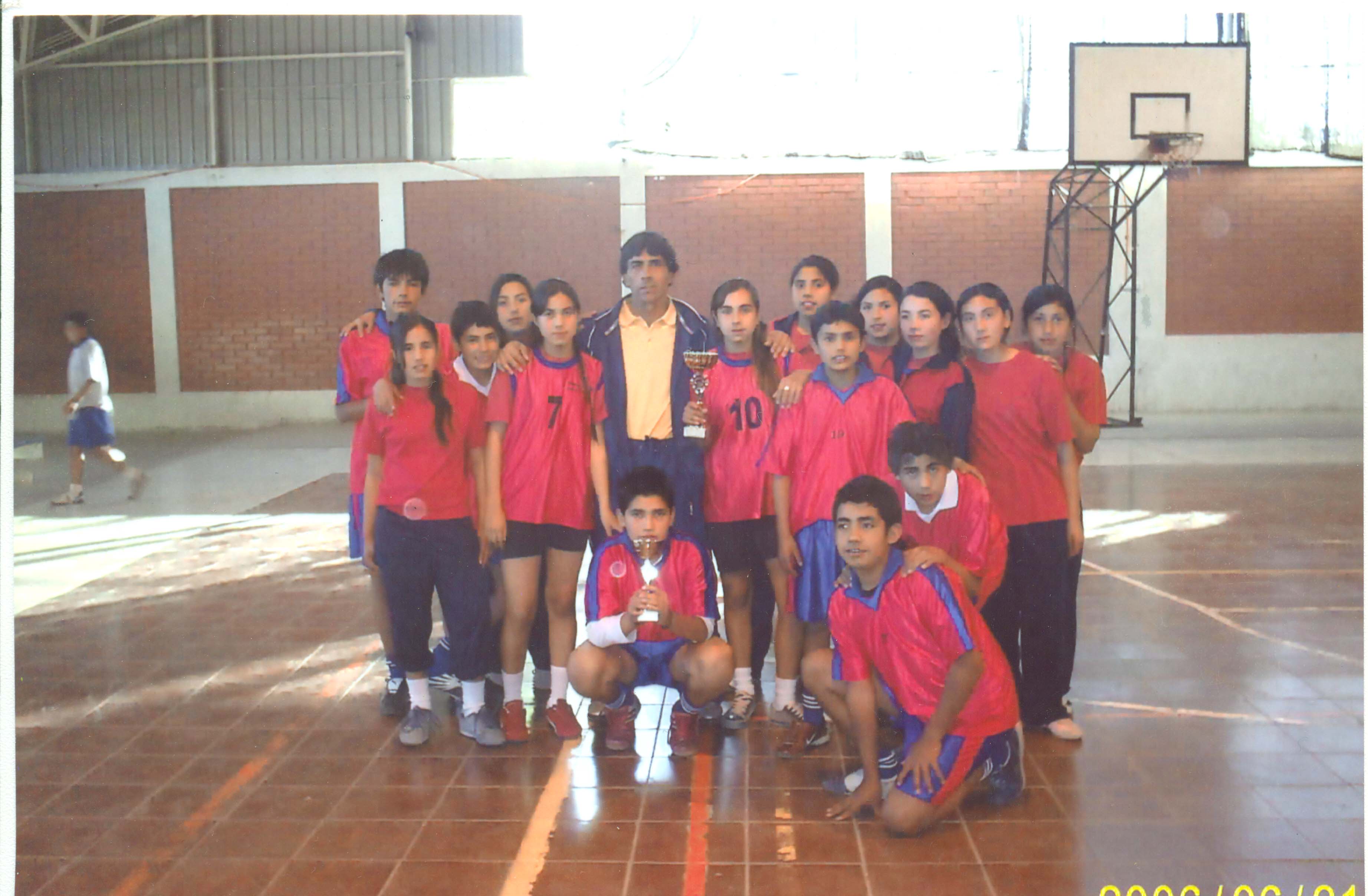 Equipo de voleibol de la Escuela de Tulahuén