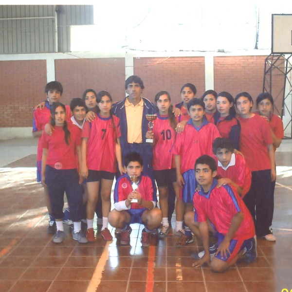 Equipo de voleibol de la Escuela de Tulahuén