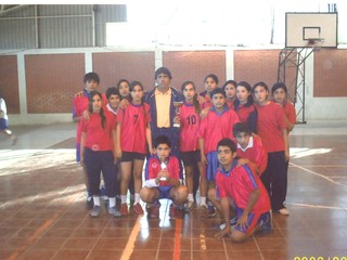 Equipo de voleibol de la Escuela de Tulahuén