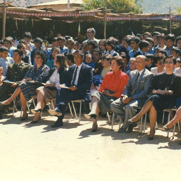 Acto cívico de fiestas patrias