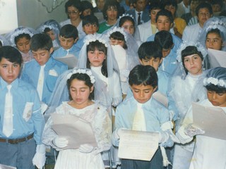 Primera comunión en la iglesia Nuestra Señora de la Merced