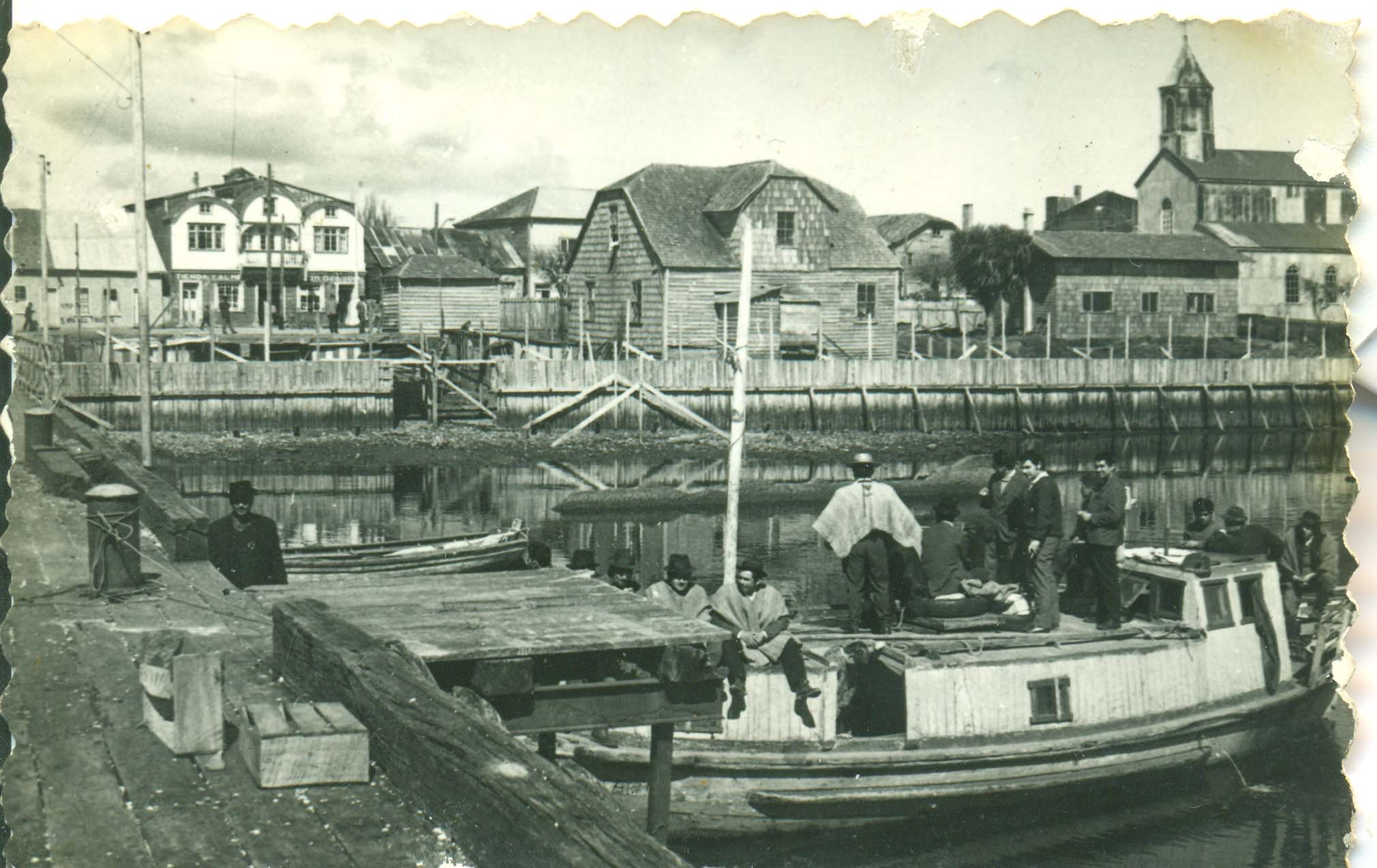 Muelle de desembarco de Maullín