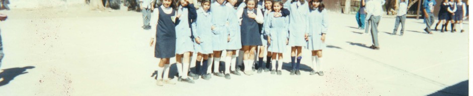 Alumnas de la Escuela Alejandro Chelén Rojas