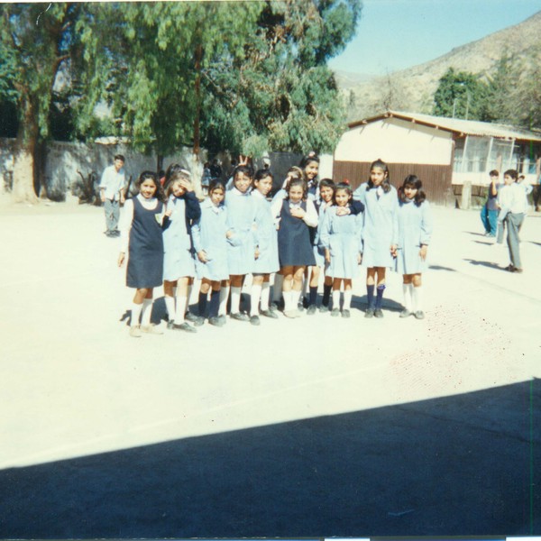 Alumnas de la Escuela Alejandro Chelén Rojas