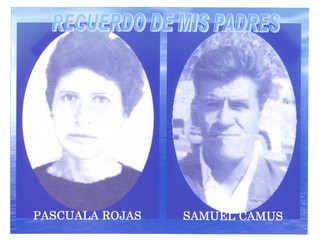 Pascuala Rojas y Samuel Camus