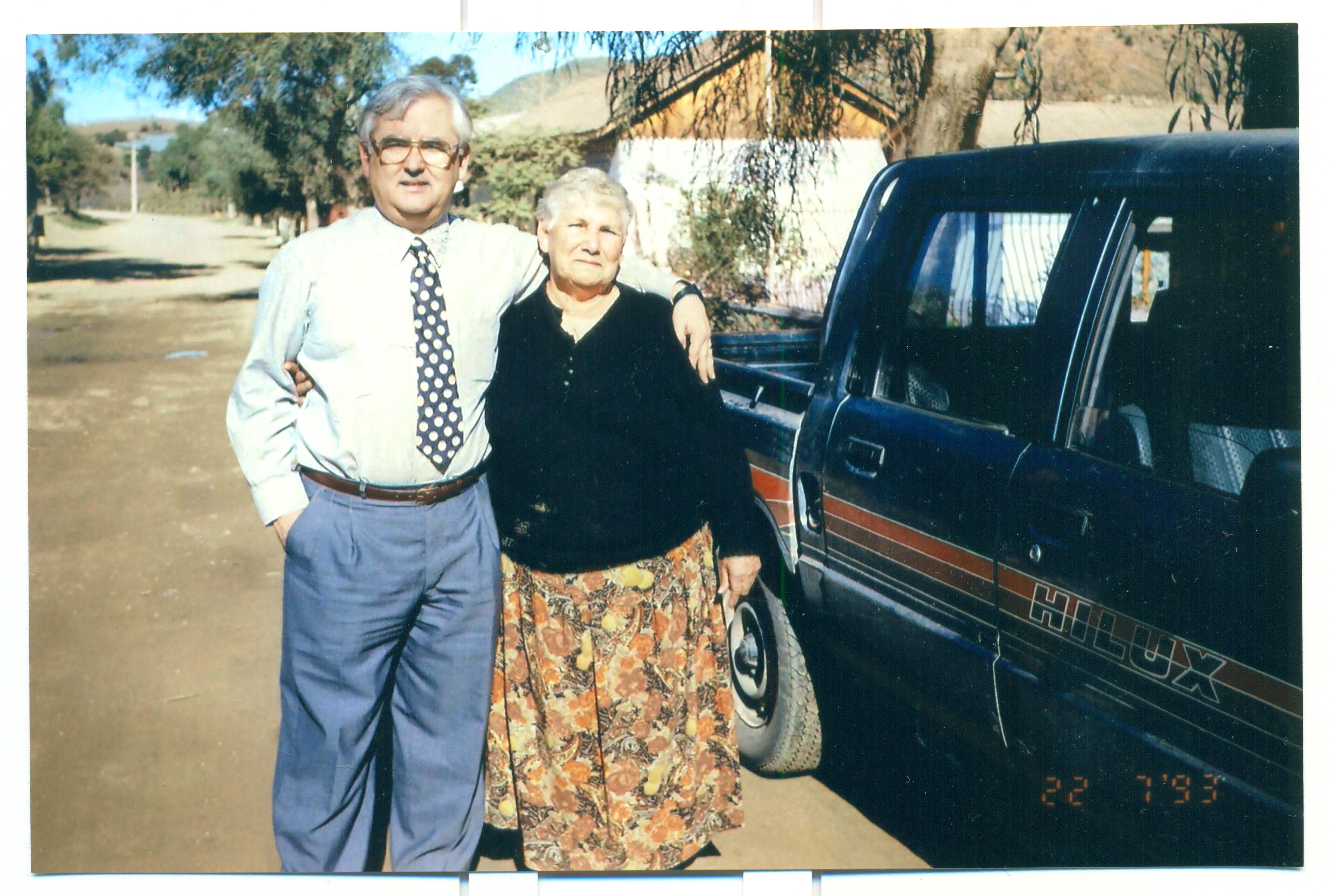 Ricardo Hormazábal y Florina Jelvez