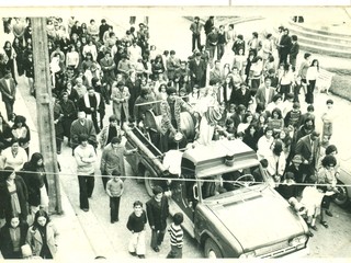 Procesión de la virgen de la Inmaculada Concepción