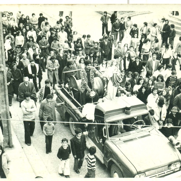 Procesión de la virgen de la Inmaculada Concepción