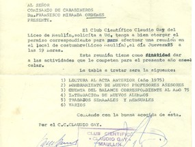 Club científico "Claudio Gay"