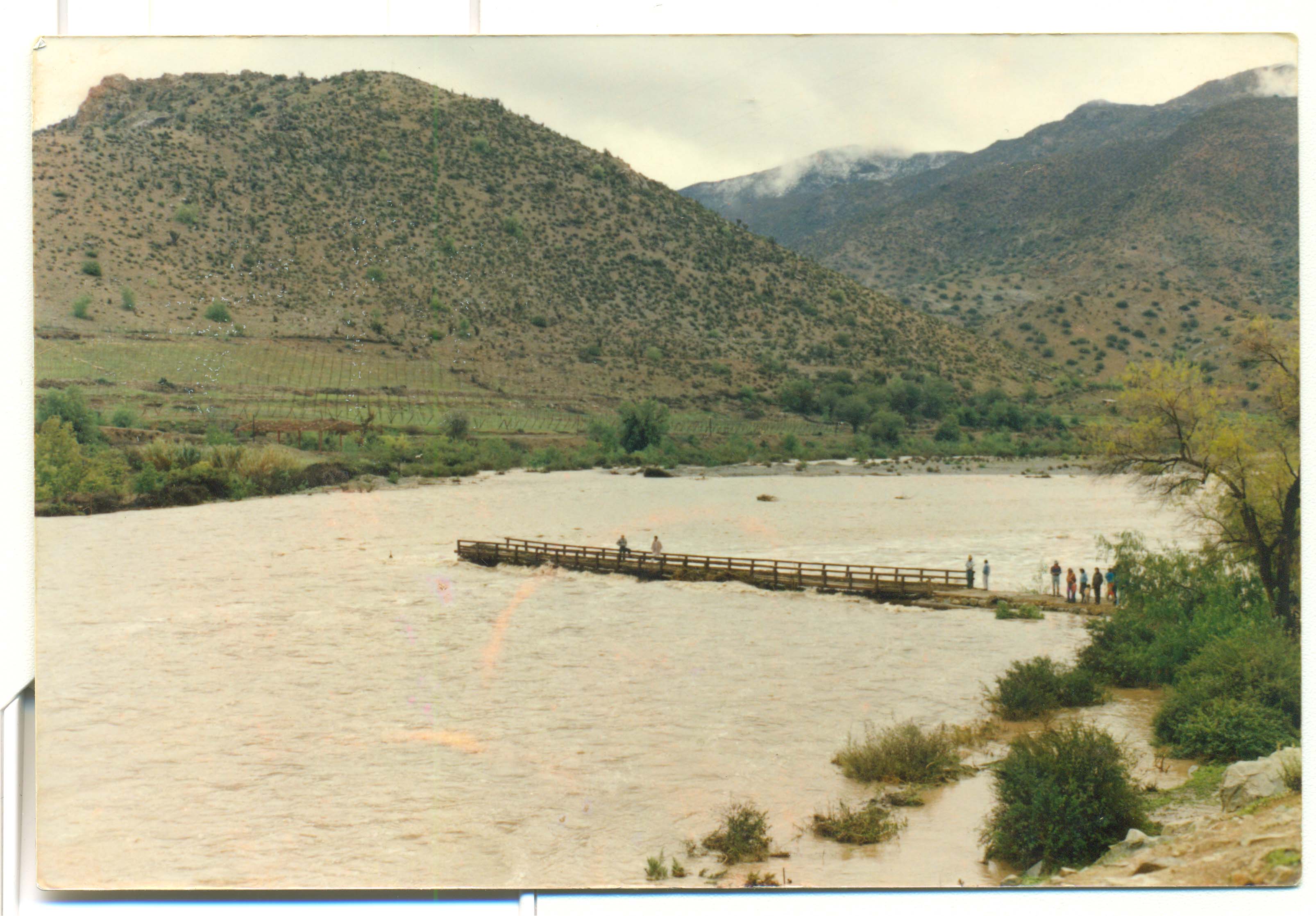 Crecida del río Huatulame