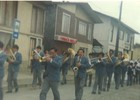 Desfile de la banda instrumental de Maullín