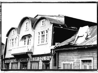 Destrucción de la calle 21 de mayo Destrucción de la calle 21 de mayo