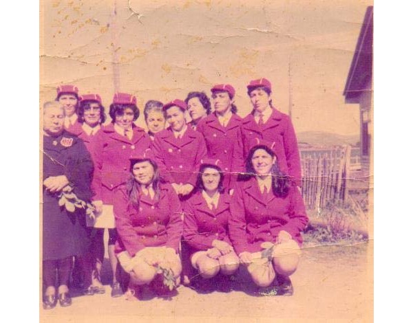 Voluntarias de la brigada de primeros auxilios Voluntarias de la brigada de primeros auxilios